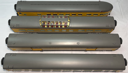 Lionel Modern 6-35415 Union Pacific 18" Aluminum Streamlined Passenger Car 4-Pack