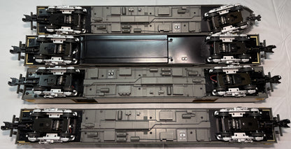 Lionel Modern 6-35415 Union Pacific 18" Aluminum Streamlined Passenger Car 4-Pack