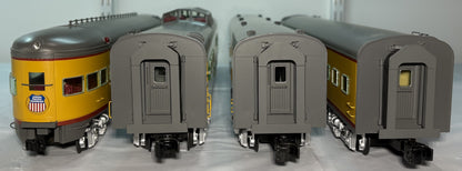 Lionel Modern 6-35415 Union Pacific 18" Aluminum Streamlined Passenger Car 4-Pack