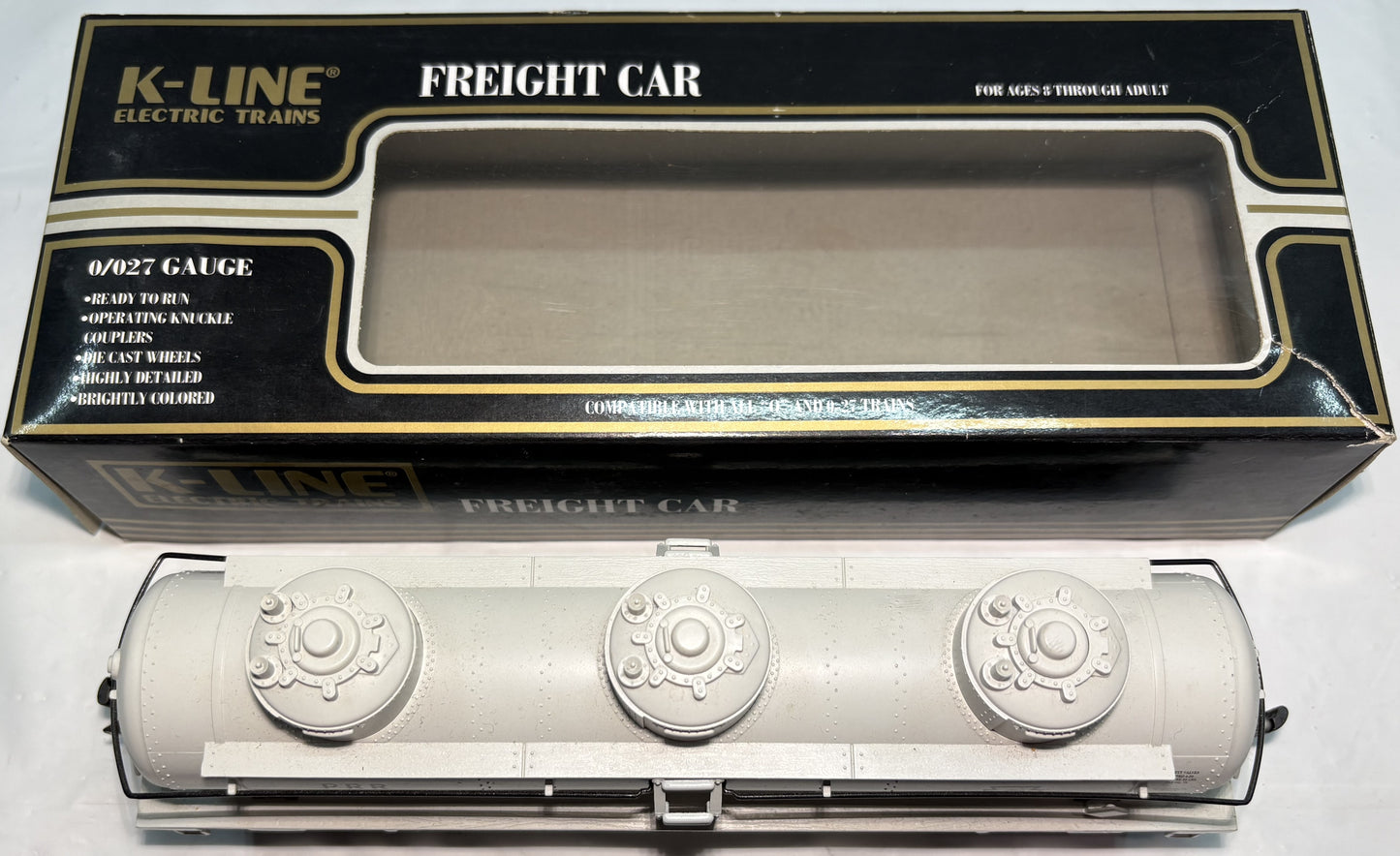 K-Line K636-1891 O Scale Pennsylvania Triple Dome Tank Car
