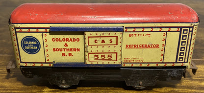 Marx C&S #555 Refrigerator Car
