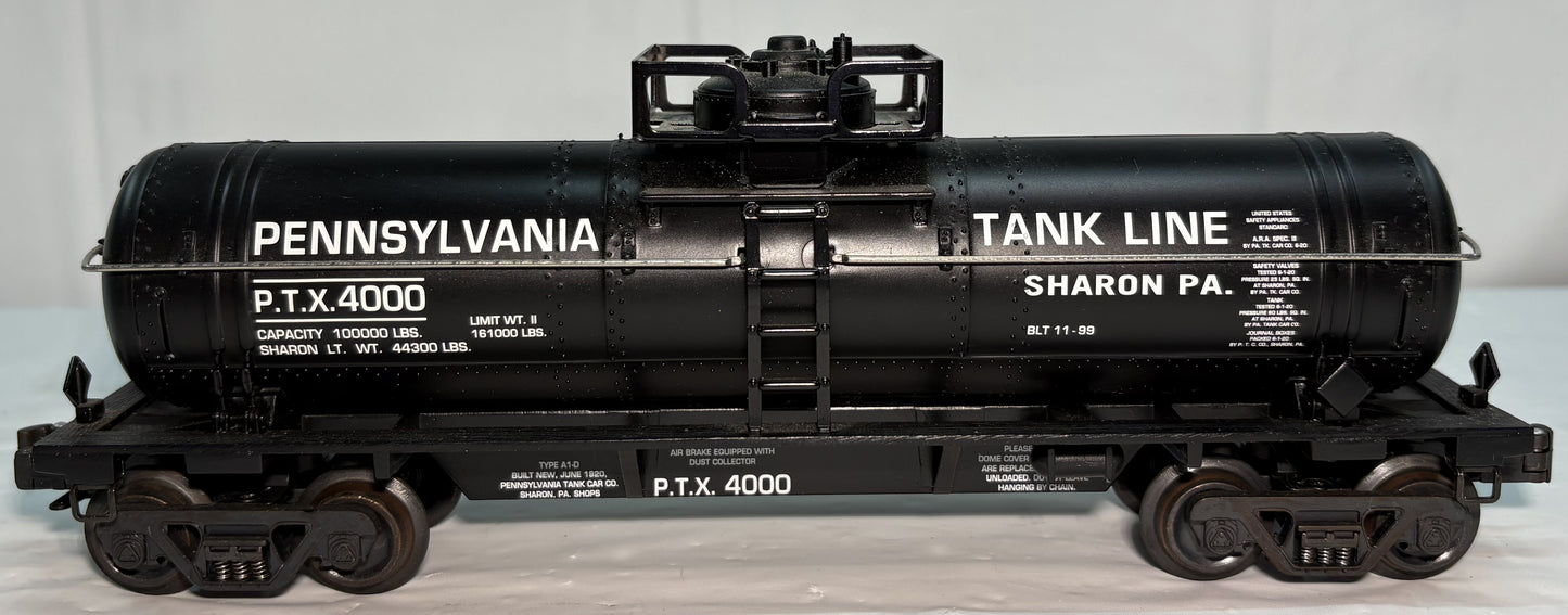 K-Line 632-1894 O Scale Pennsylvania Tank Line Classic Tank Car