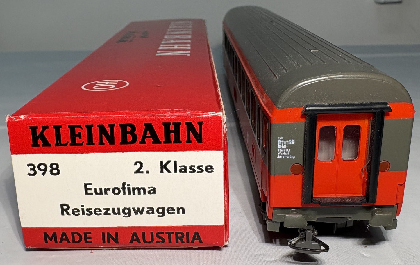 Kleinbahn 398 ÖBB EUROFIMA Passenger Coaches 1st class