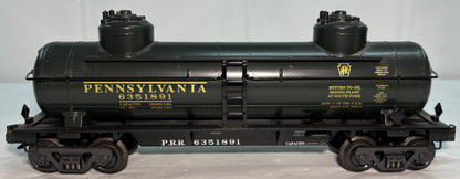 K-Line k-635-1891 O Scale Pennsylvania Railroad Double Dome Tank Car