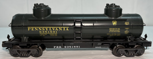 K-Line k-635-1891 O Scale Pennsylvania Railroad Double Dome Tank Car