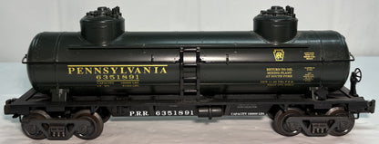 K-Line k-635-1891 O Scale Pennsylvania Railroad Double Dome Tank Car
