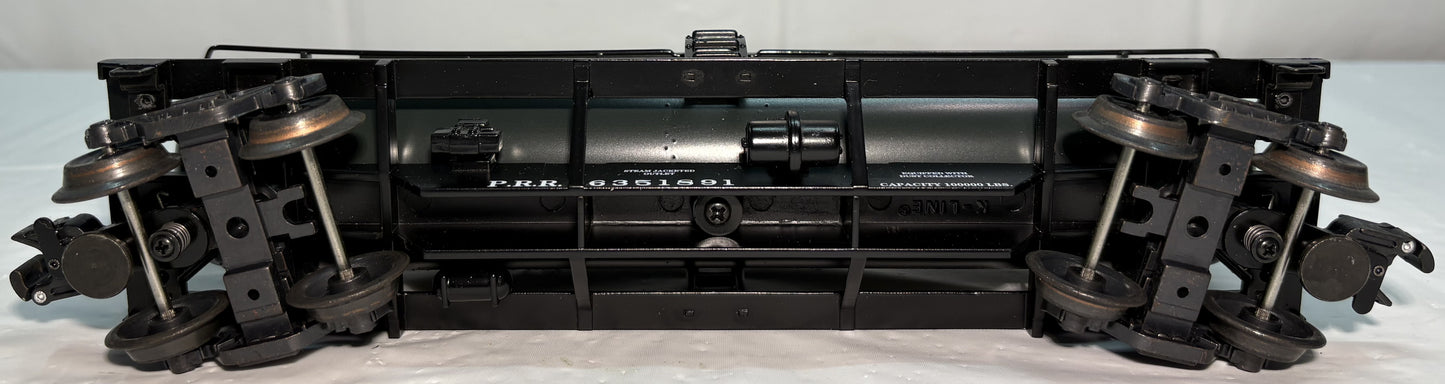 K-Line k-635-1891 O Scale Pennsylvania Railroad Double Dome Tank Car