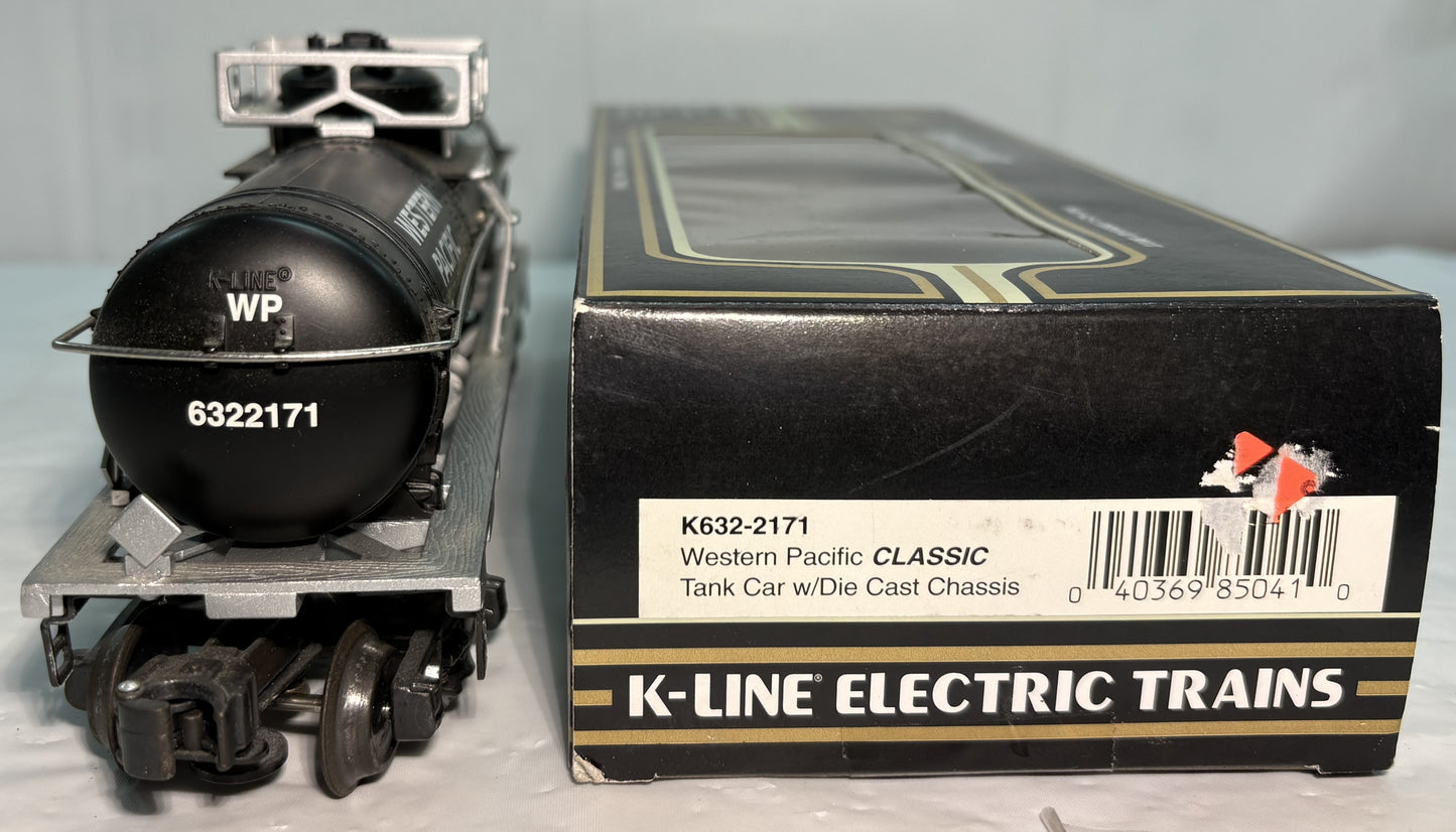 K-Line K632-2171 O Scale Western Pacific Tank Car