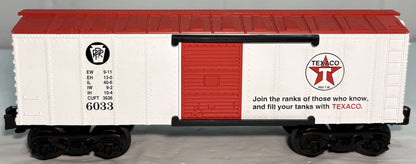 K-Line K-515-4011 O Scale Pennsylvania Texaco Train Boxcar