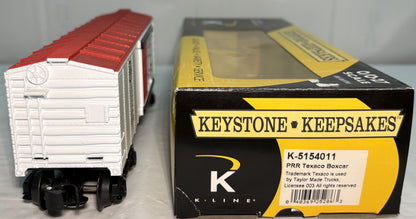 K-Line K-515-4011 O Scale Pennsylvania Texaco Train Boxcar