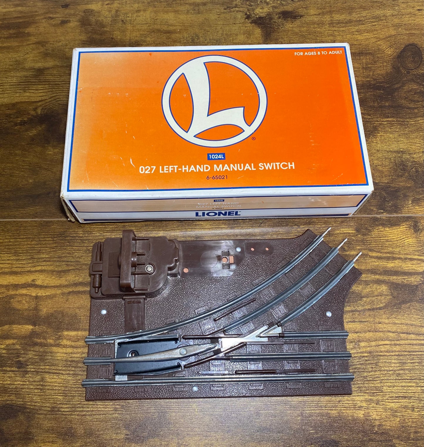 Lionel Modern 6-65021 Manual Switch, Left Hand