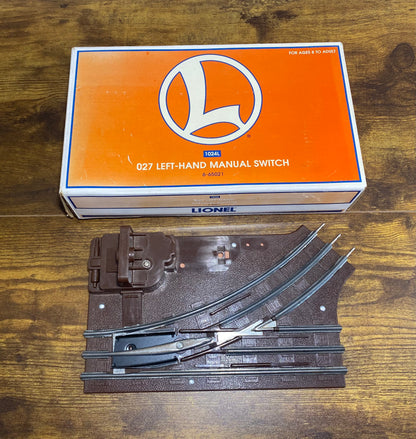 Lionel Modern 6-65021 Manual Switch, Left Hand