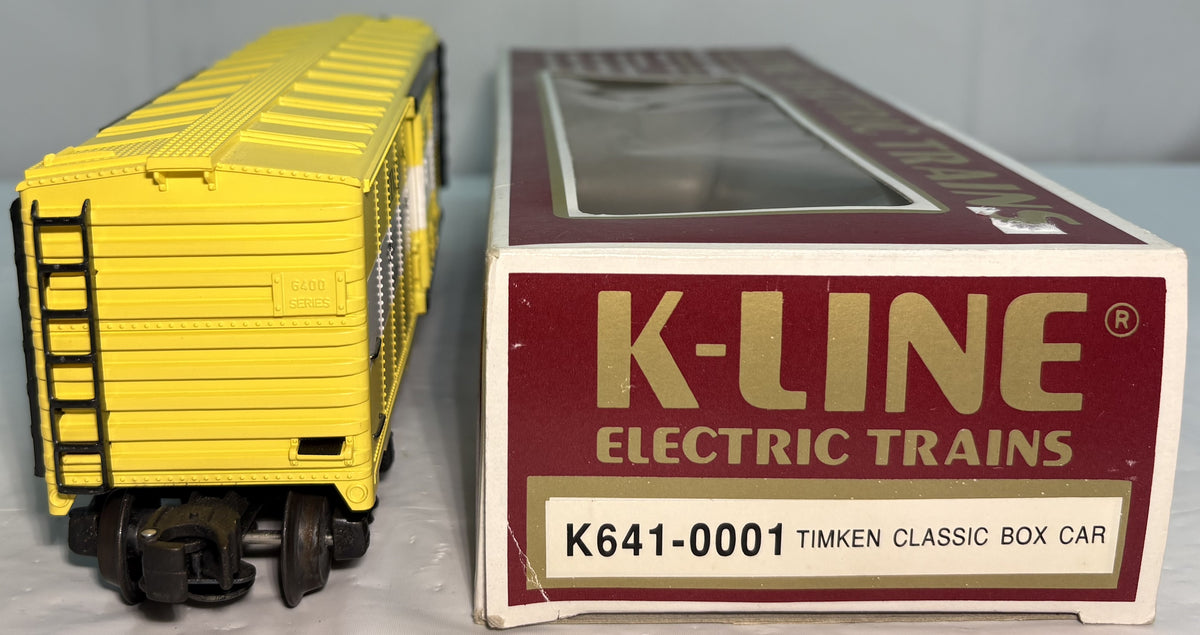 K-Line K641-0001 O Scale Timken® Classic Boxcar