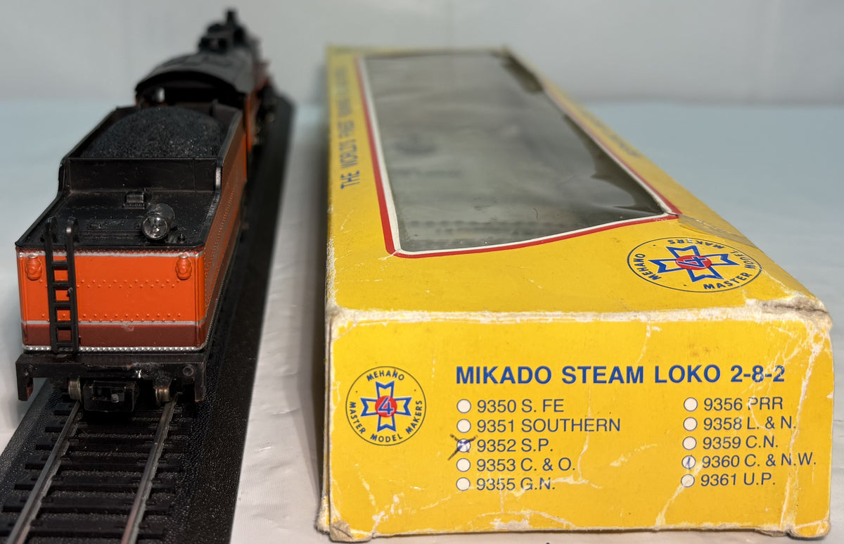 Mehano 9352 HO Southern Pacific 2-8-2 Mikado Locomotive Daylight #6789
