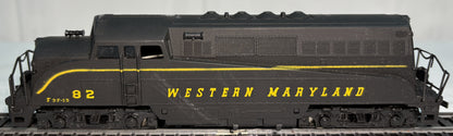 AHM 5040E HO Western Maryland BL-2 Locomotive #52
