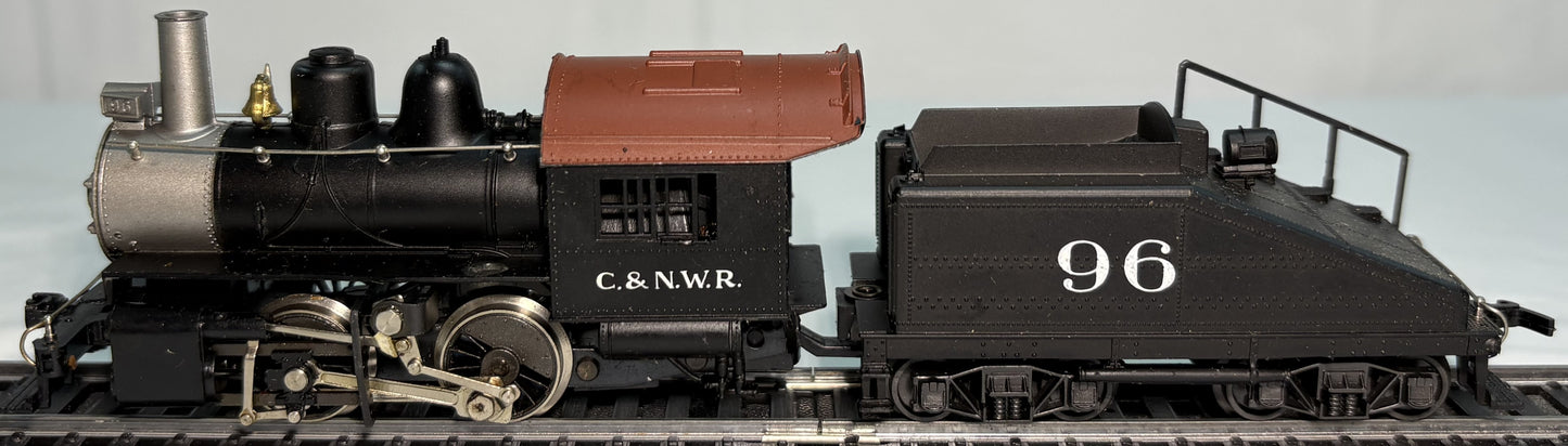 AHM 5074-D HO Chicago & North Western 0-4-0 Steam Locomotive