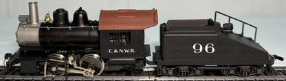 AHM 5074-D HO Chicago & North Western 0-4-0 Steam Locomotive