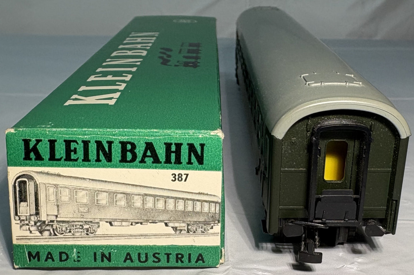Kleinbahn 387 OBB Austrian Railways AB4 Passenger Wagon Green
