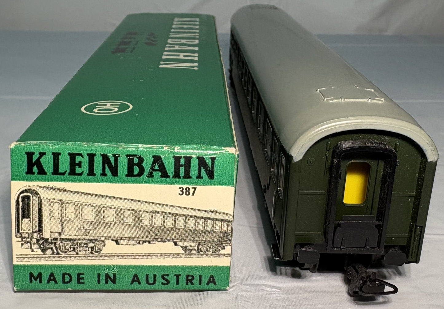 Kleinbahn 387 OBB Austrian Railways AB4 Passenger Wagon Green