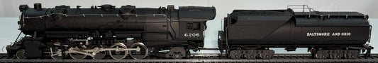 AHM 5099 HO Baltimore & Ohio 2-10-2 Steam Locomotive