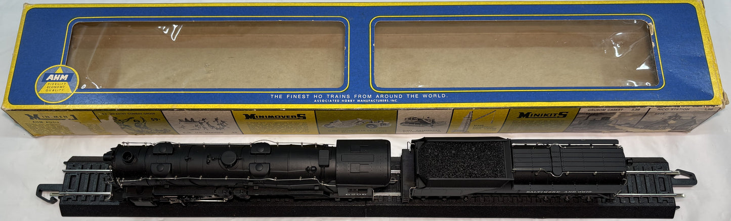 AHM 5099 HO Baltimore & Ohio 2-10-2 Steam Locomotive