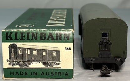 Kleinbahn 368 Packwagen OBB Green