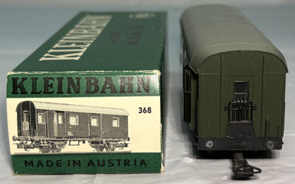 Kleinbahn 368 Packwagen OBB Green