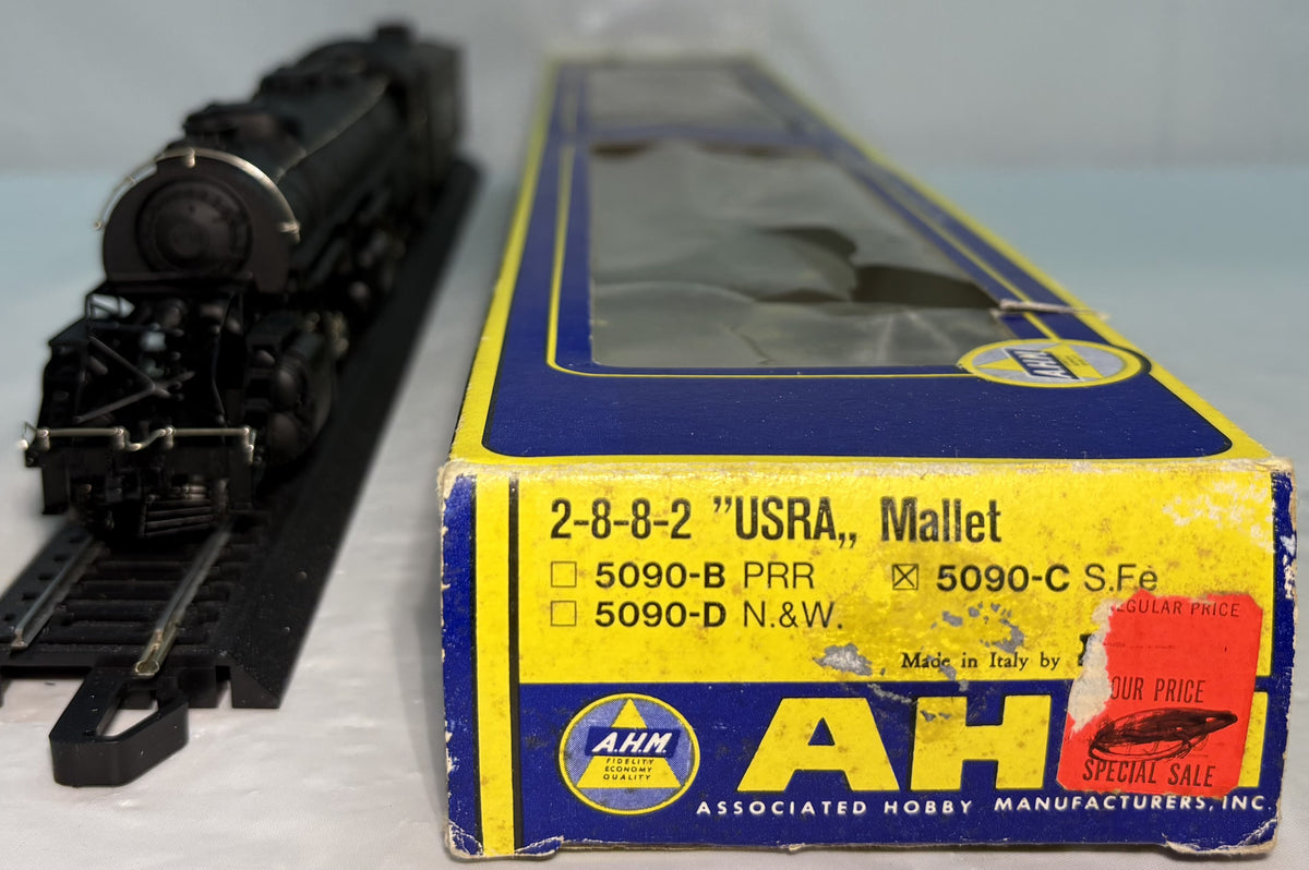 AHM 5090-C HO PRR 2-8-8-2 Articulated "Super" Mallet Locomotive #2197