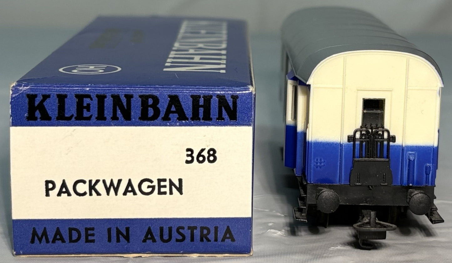 Kleinbahn 368 Packwagen OBB Blue