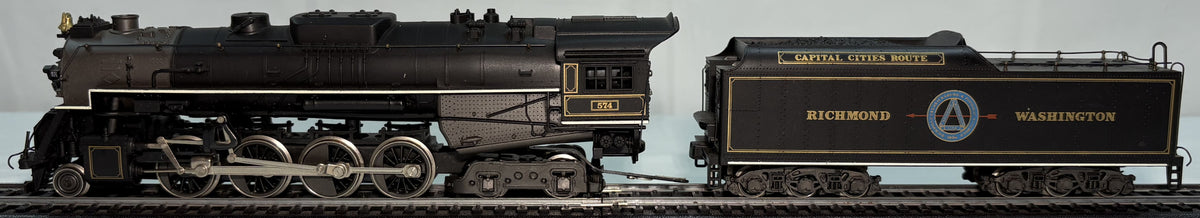AHM 5061 HO R.F. & P 2-8-4 Berkshire Steam Locomotive