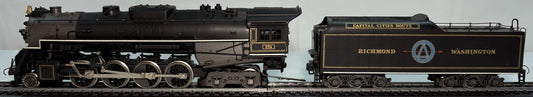 AHM 5061 HO R.F. & P 2-8-4 Berkshire Steam Locomotive
