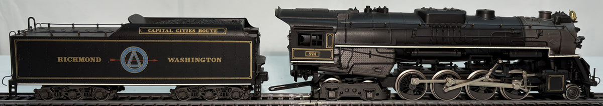 AHM 5061 HO R.F. & P 2-8-4 Berkshire Steam Locomotive