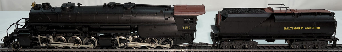 AHM 5093 HO Baltimore & Ohio Mallet 2-8-8-0 Steam Locomotive #7155