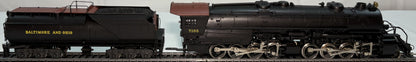 AHM 5093 HO Baltimore & Ohio Mallet 2-8-8-0 Steam Locomotive #7155