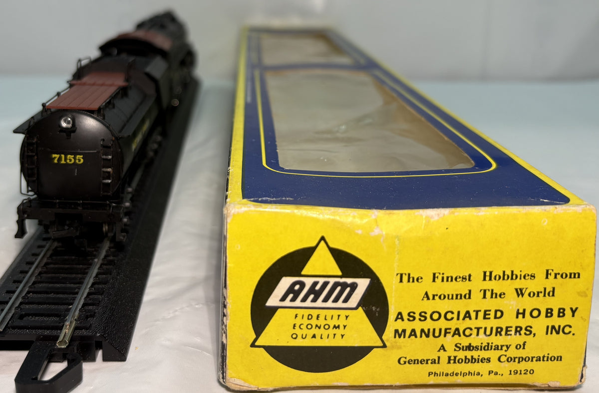 AHM 5093 HO Baltimore & Ohio Mallet 2-8-8-0 Steam Locomotive #7155