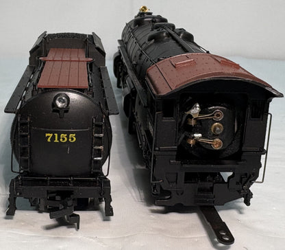AHM 5093 HO Baltimore & Ohio Mallet 2-8-8-0 Steam Locomotive #7155