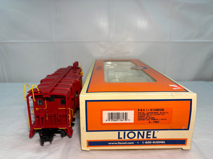 Lionel 17647 O Gauge Baltimore & Ohio #C-2820 I-12 Caboose