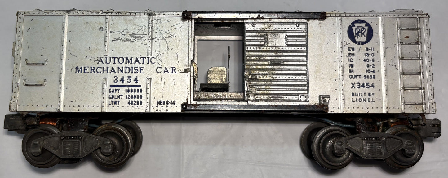 Lionel Post War 3454 Pennsylvania Railroad Merchandise Car