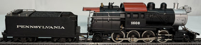 Mantua 322-20 HO Pennsylvania Camelback Locomotive and Tender #1608