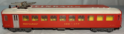 Kleinbahn 392 SBB Speisewagen Restaurant Car Dr4 Coach