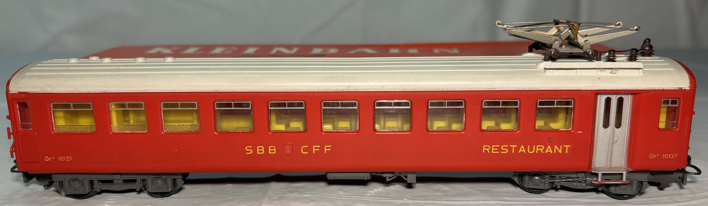 Kleinbahn 392 SBB Speisewagen Restaurant Car Dr4 Coach