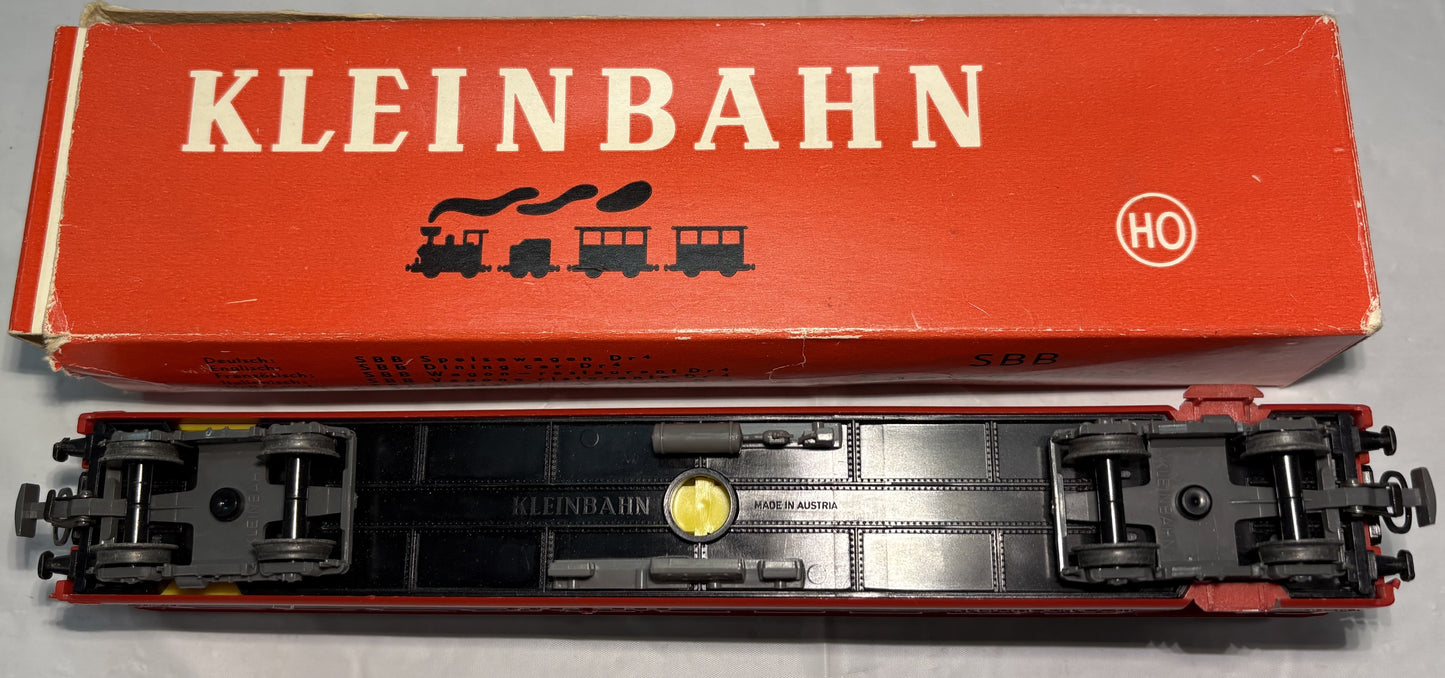 Kleinbahn 392 SBB Speisewagen Restaurant Car Dr4 Coach