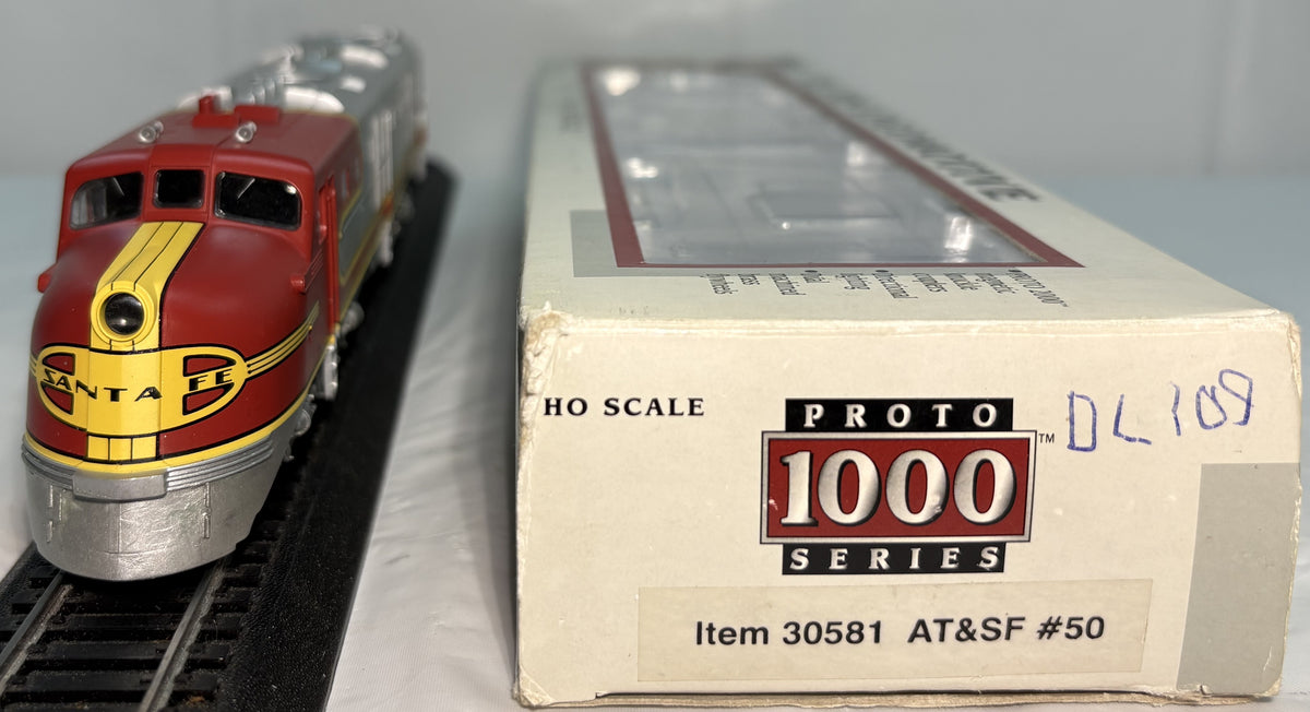 Proto 1000 30581 HO Santa Fe Series DL-109 Diesel Locomotive #50