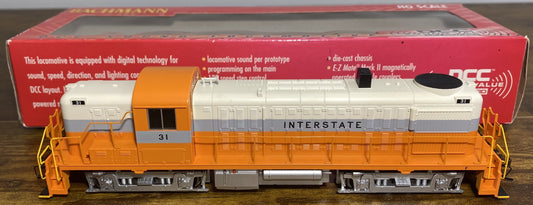 Bachmann #63909 Alco RS3 Sound & DCC Interstate Railroad #31