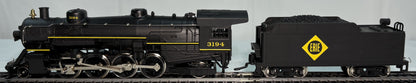 IHC M9820 HO Erie Railroad 2-8-2 Mikado Steam Locomotive #3194