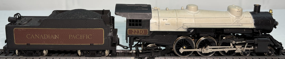 Model Power 6645 HO Canadian Pacific 4 - 6 - 2 Pacific Steam Engine W/Smoke & OB