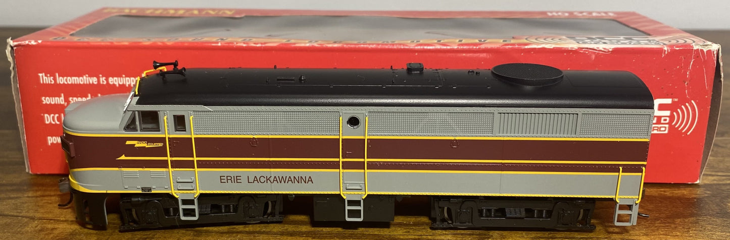 Bachmann 64703 HO Erie-Lackawanna ALCO FA2 Diesel Locomotive w/DCC & SND
