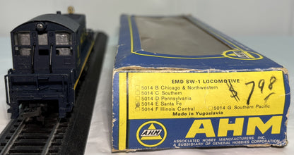 AHM 5014E HO SW7 Diesel Switcher Santa Fe #2325