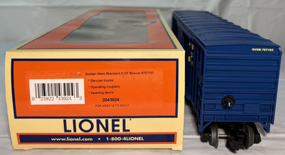 Lionel 2043024 Golden West Box Car
