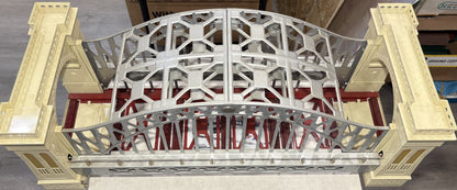 Lionel 32999 Standard Gauge Hellgate Bridge (Red and Cream)